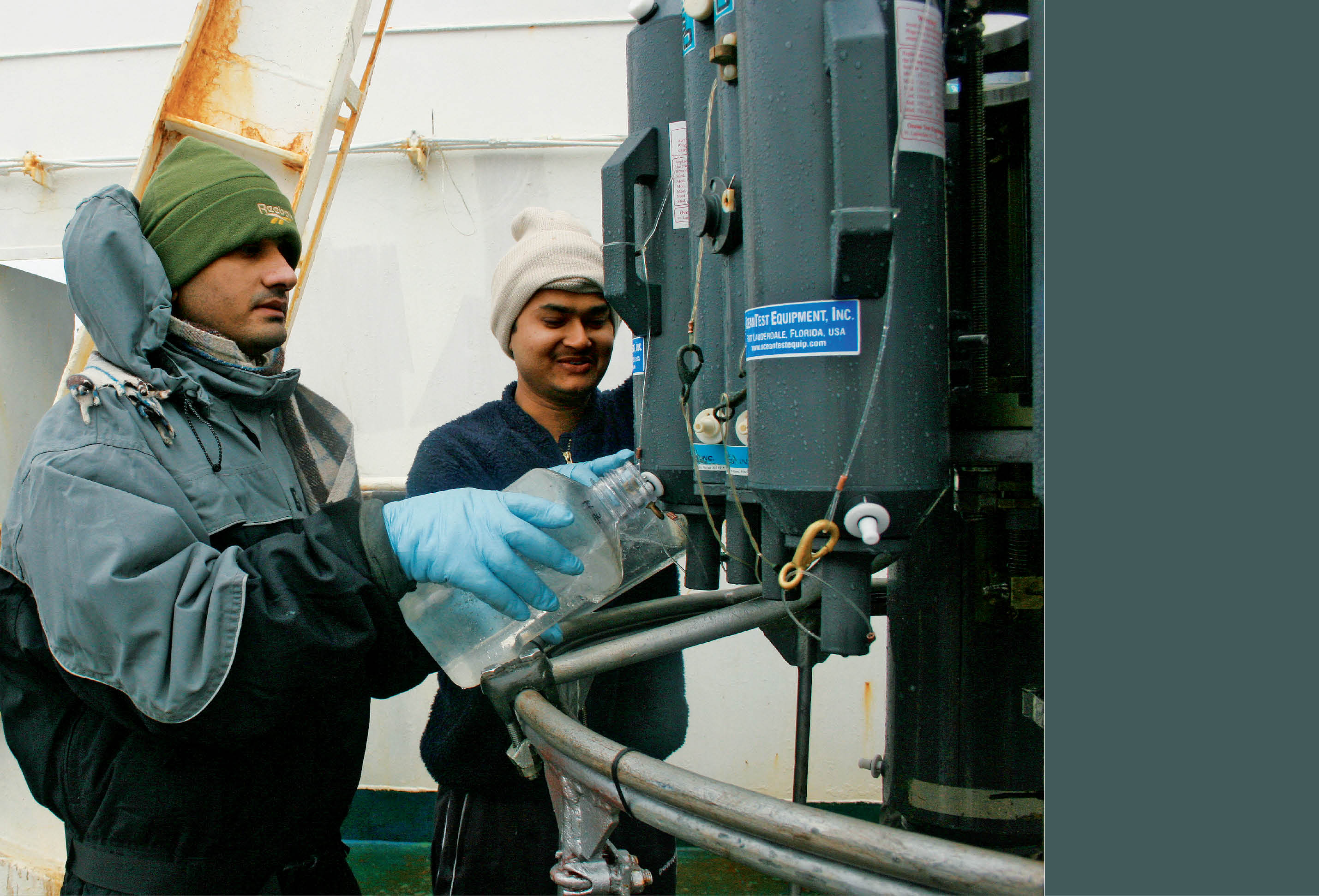 Calculating carbon uptake by the oceans